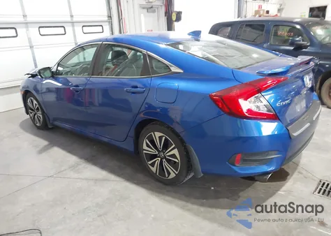 2017 Honda Civic Ex-L from USA, damaged, VIN 19XFC1F71HE010874